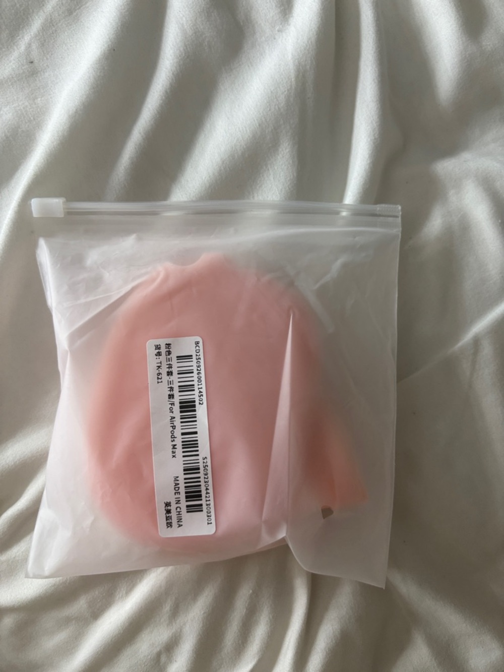 Silicone Pink Earbud Case